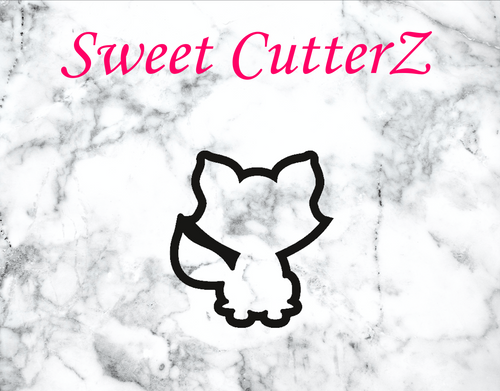 Cute fox cookie cutter